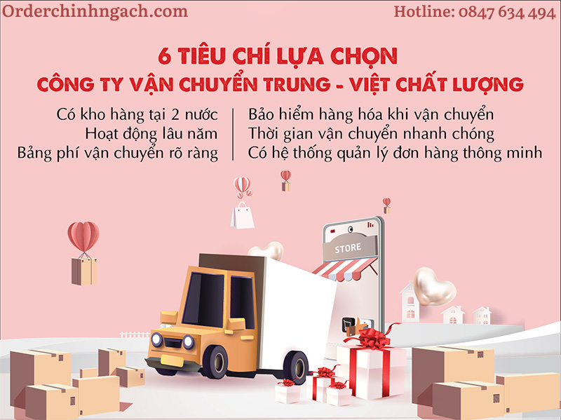 6 tiêu chí lựa chọn công ty vận chuyển Trung - Việt chất lượng