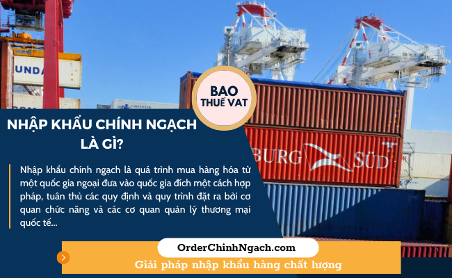 Nhập khẩu chính ngạch là gì?