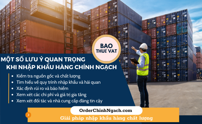 Một số lưu ý quan trọng khi nhập khẩu hàng chính ngạch từ Trung Quốc